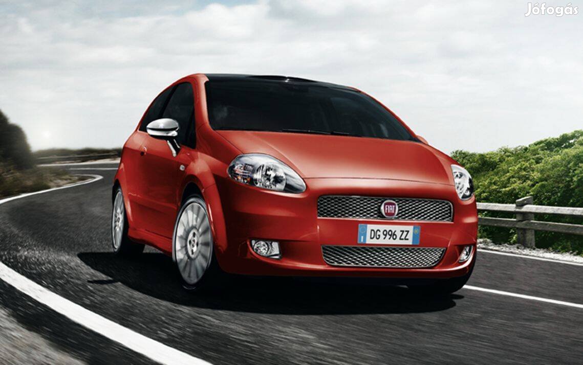 Fiat Grande Punto Króm rácsszett hűtőrács 50902334