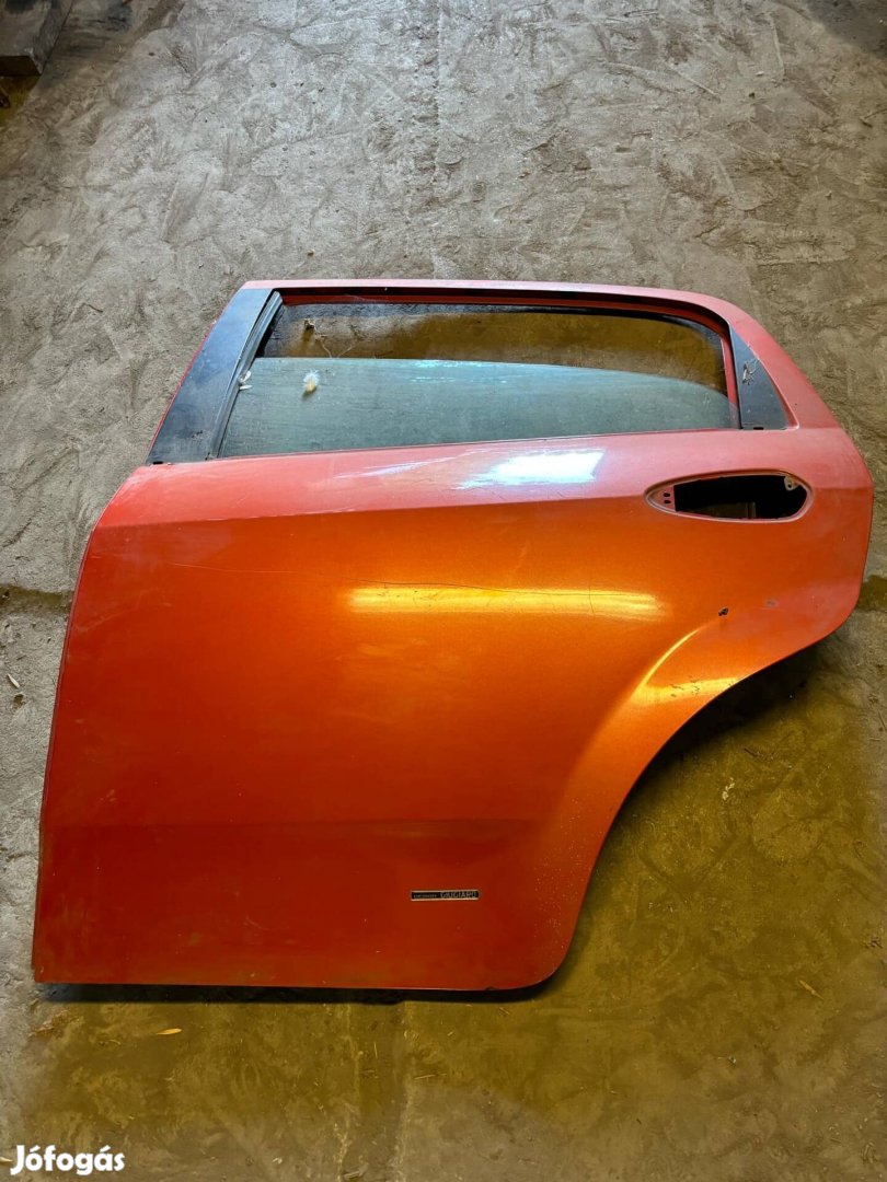 Fiat Grande Punto bal hátsó ajtó narancsos szín