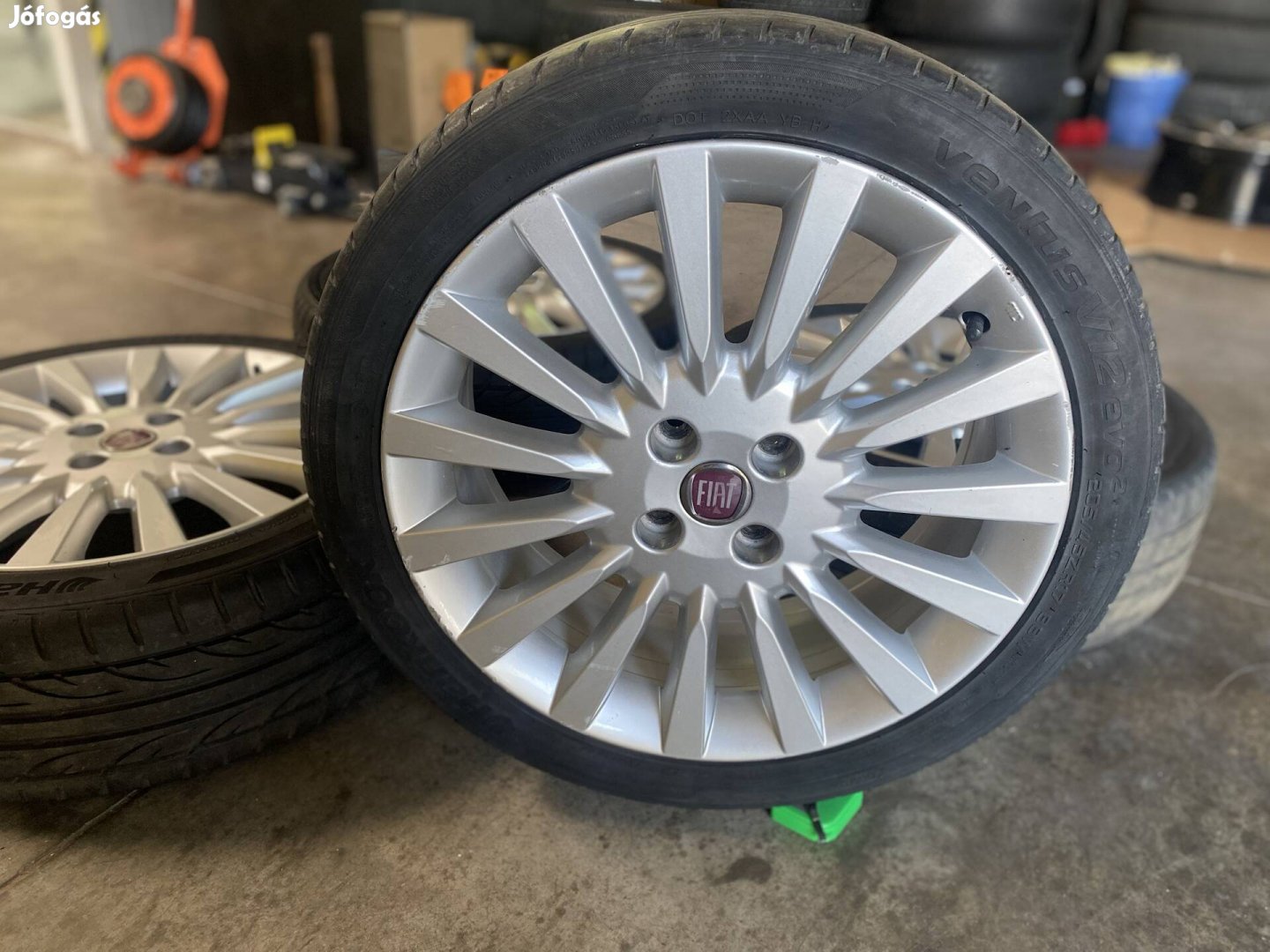 Fiat Grande Punto gyári 17"-os alufelni szett 4x100