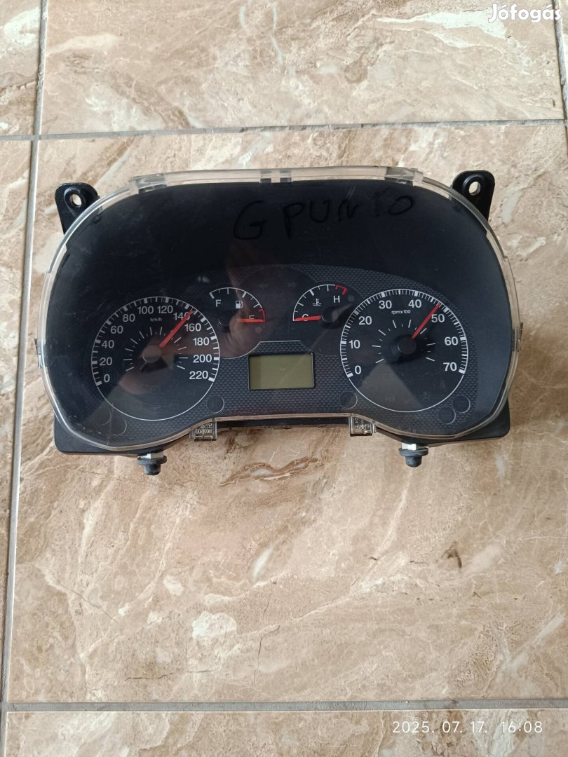 Fiat Grande Punto kilométer óra 