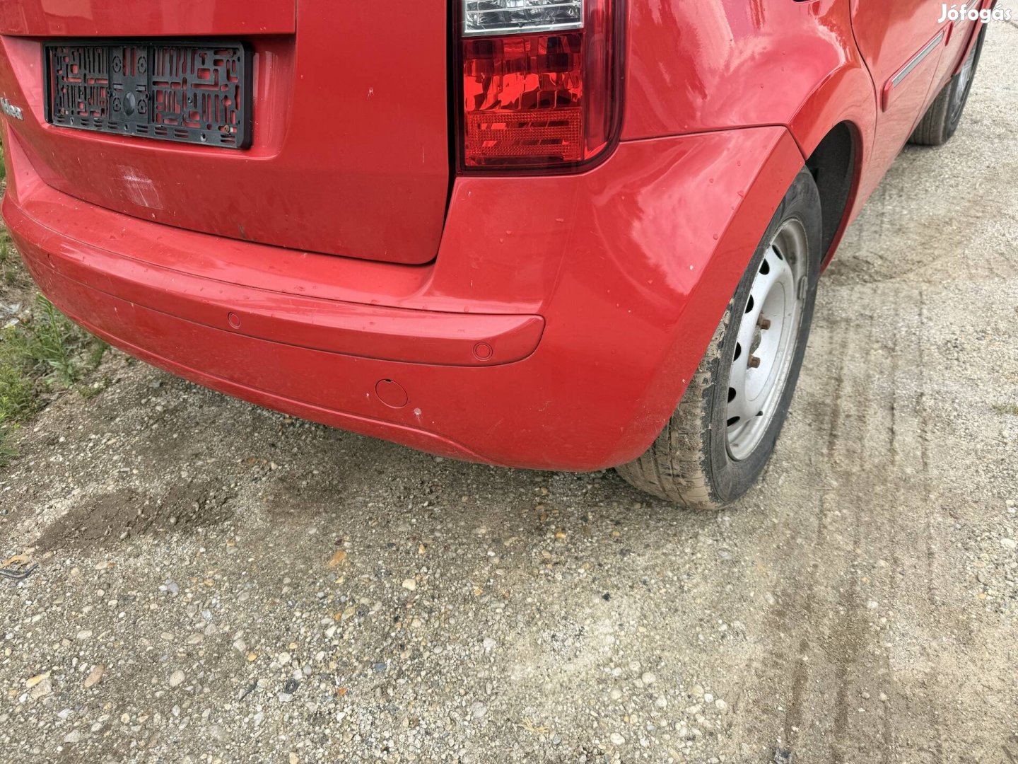Fiat Idea (03-08)1.4B hátsó lökhárító 