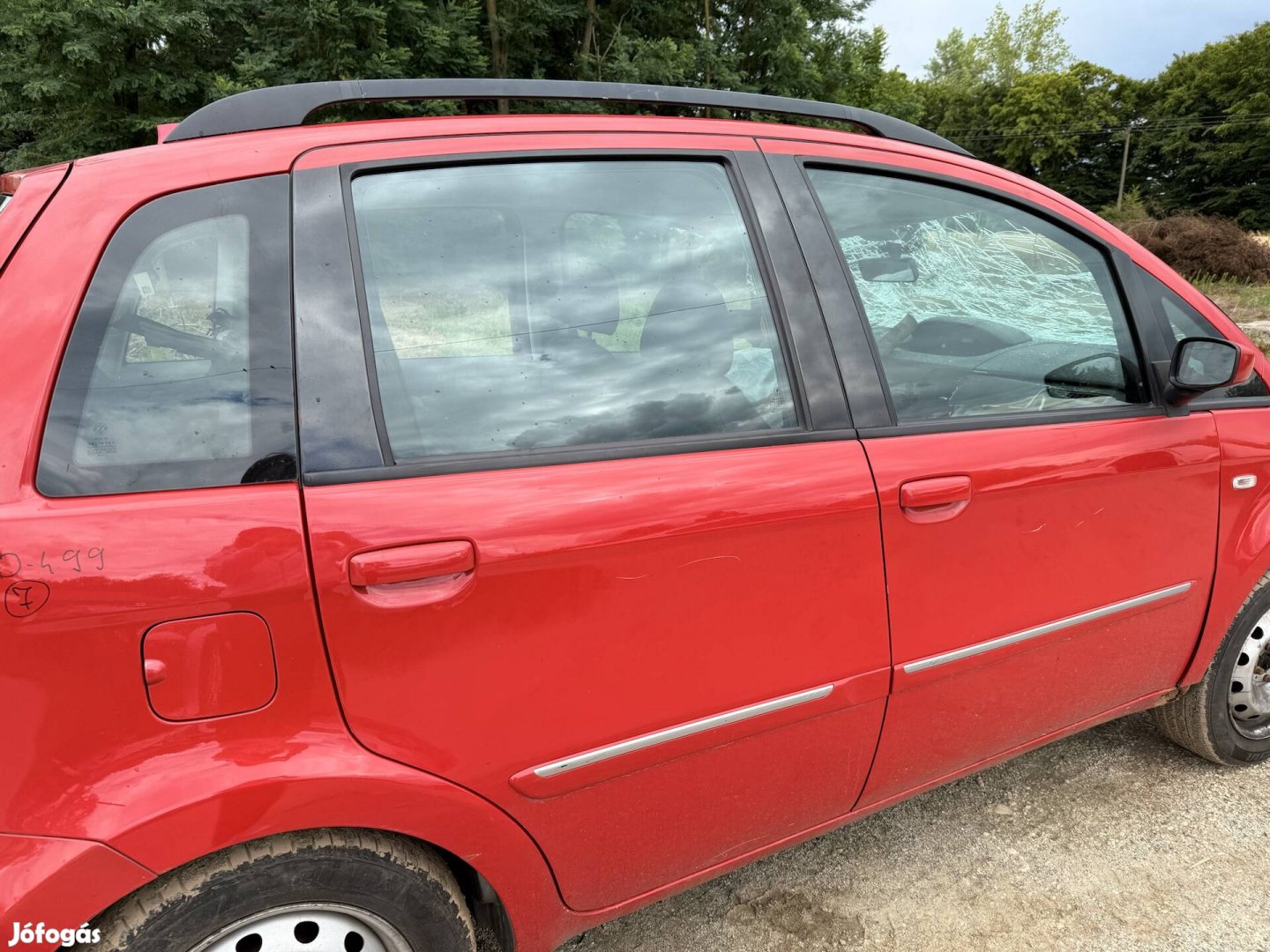 Fiat Idea (03-08) 1.4 B jobb hátsó ajtó 