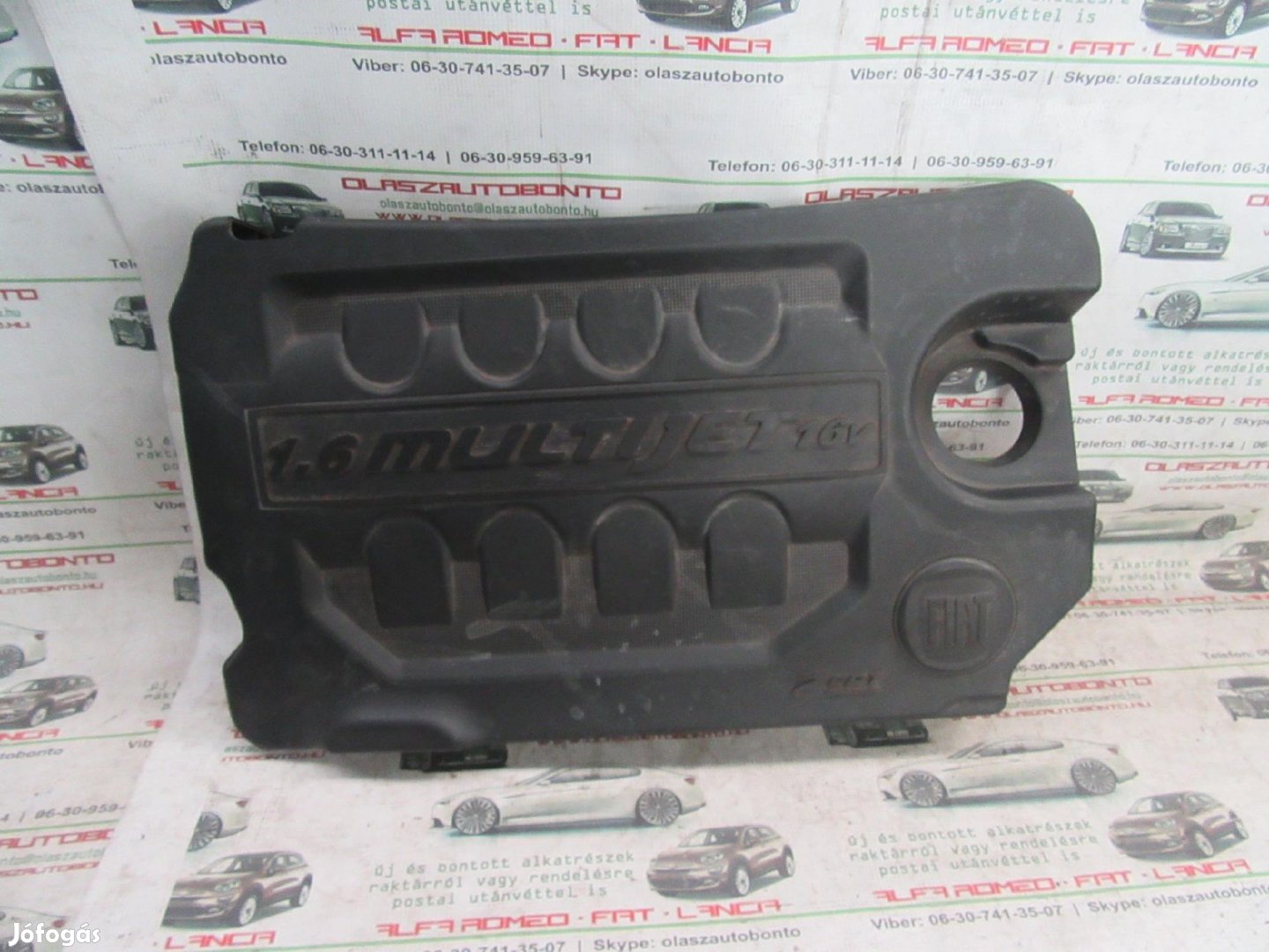 Fiat Linea 1,6 Jtd 16v motor burkolat