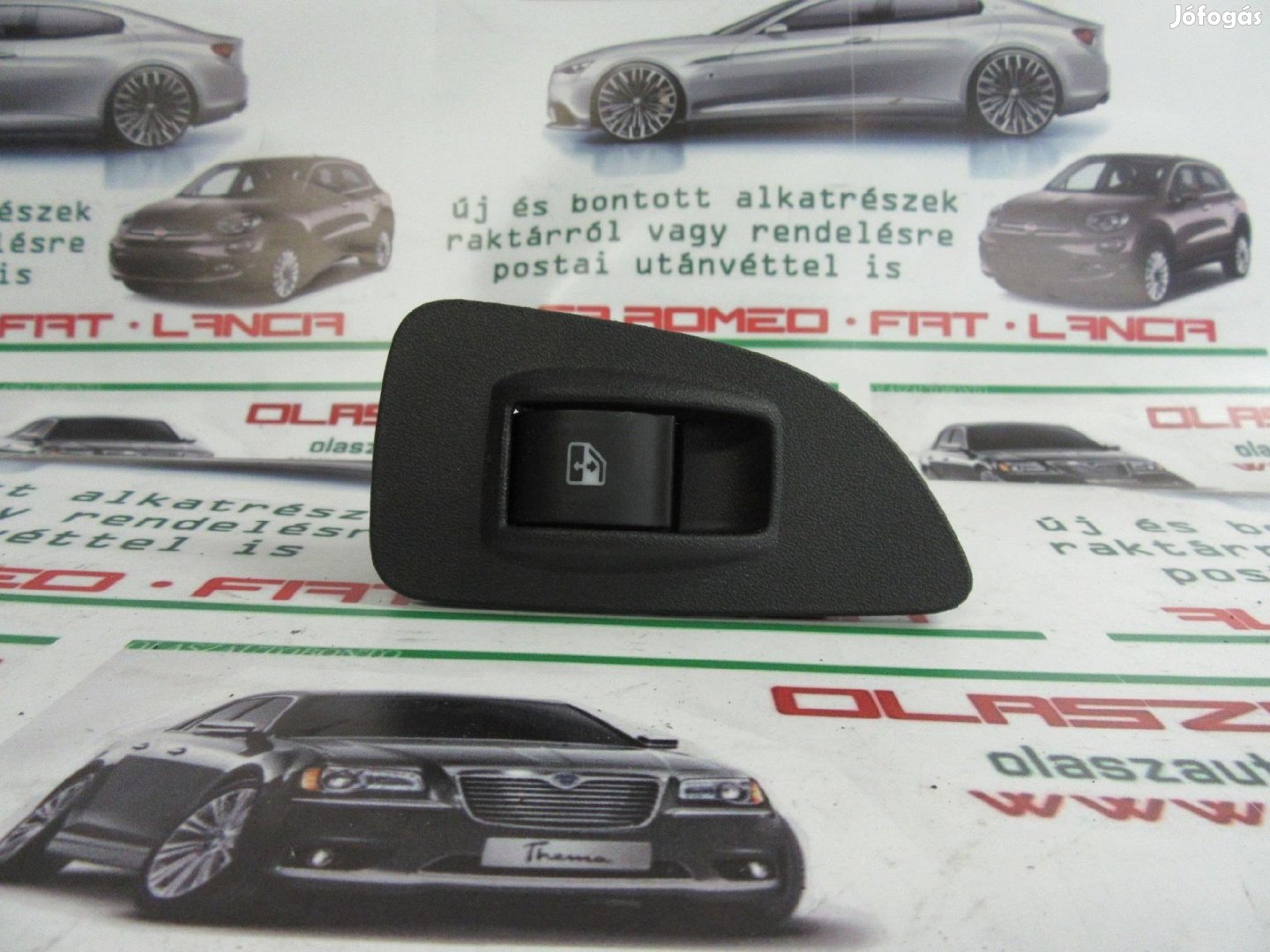 Fiat Linea 735442336 számú, bal hátsó ablakemelő kapcsoló