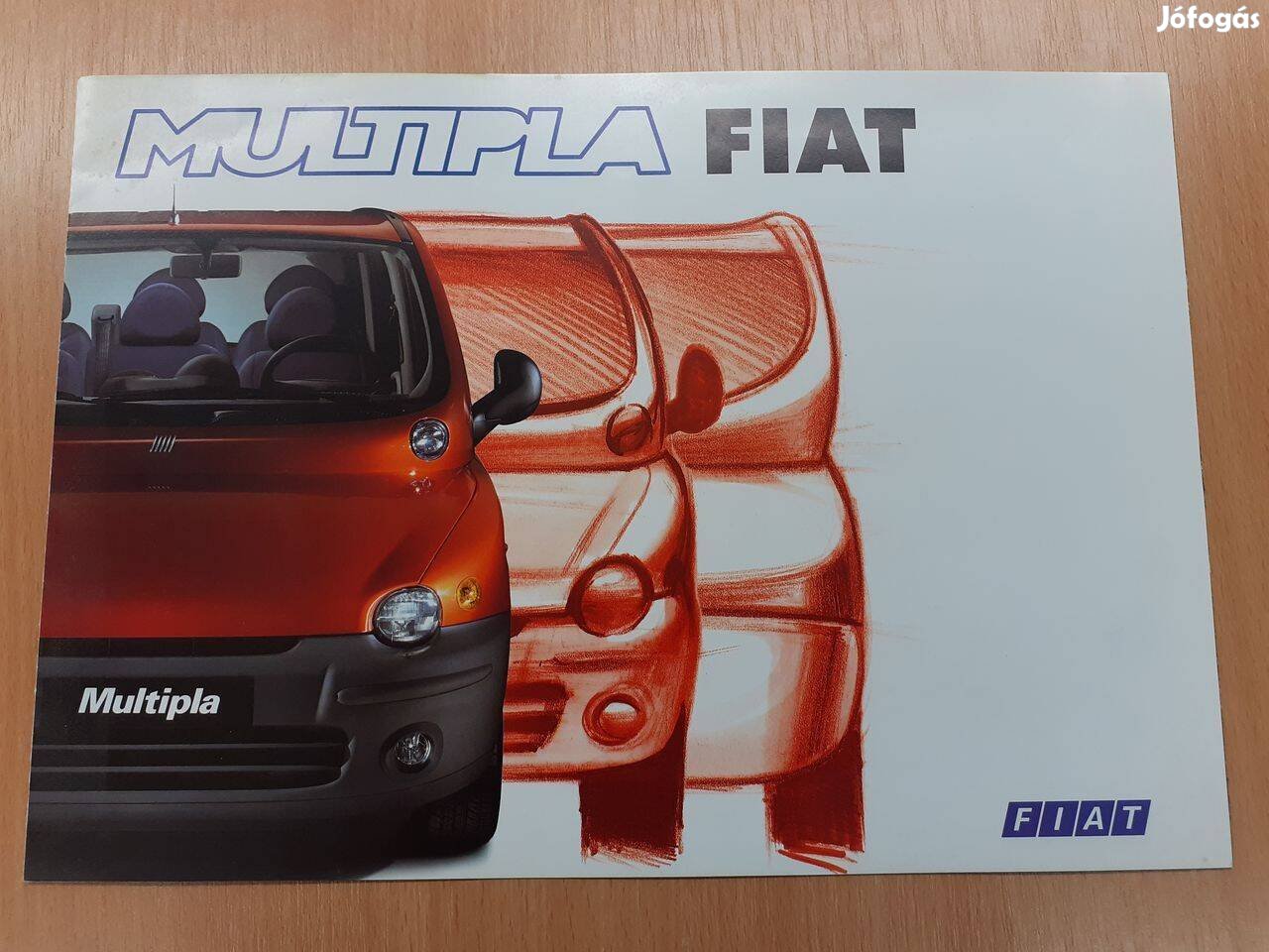 Fiat Multipla prospektus - 1998, magyar nyelvű