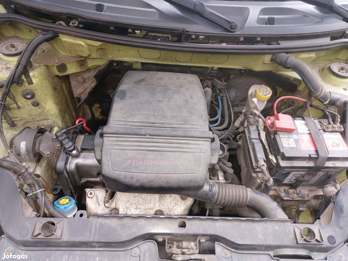 Fiat Panda 2 1.1 komplett motor 187A1000