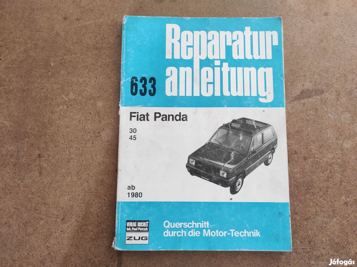 Fiat Panda 30, 45 javítási könyv