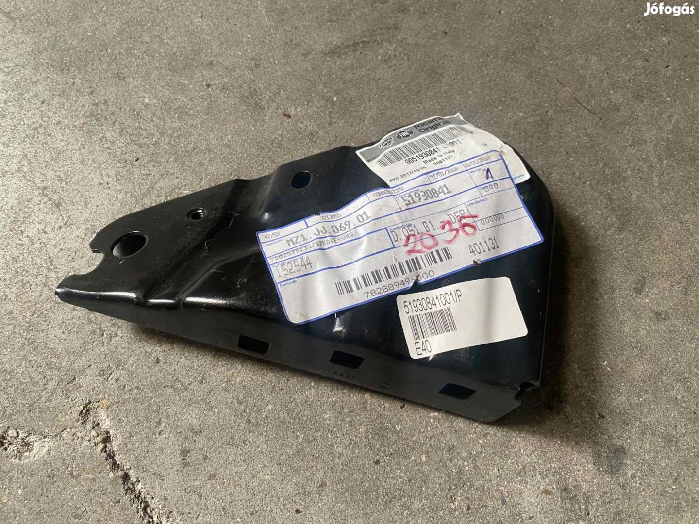 Fiat Panda sárvédő tartó 51930841001 eladó