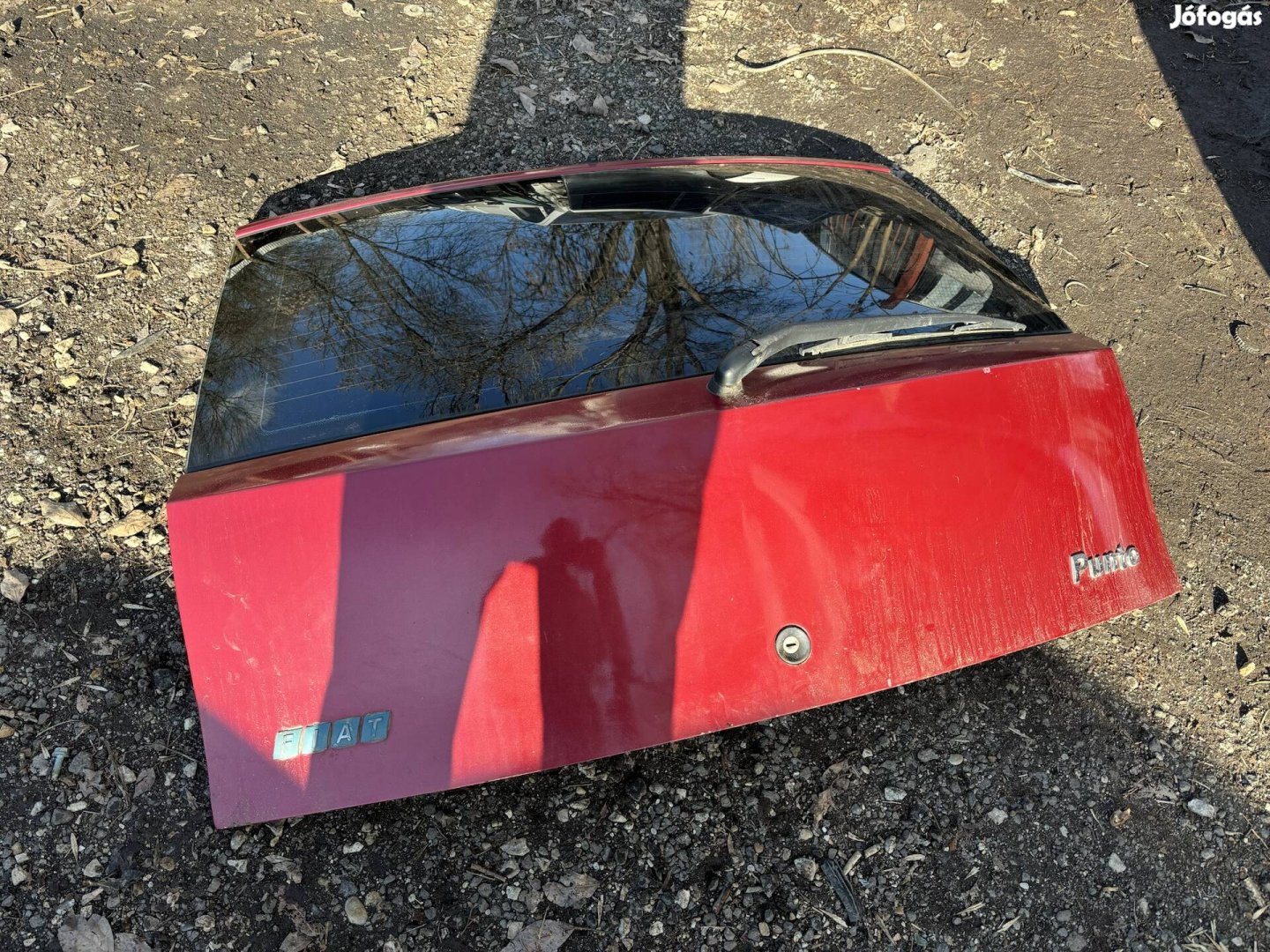 Fiat Punto II 2 csomagtér ajtó bordó 