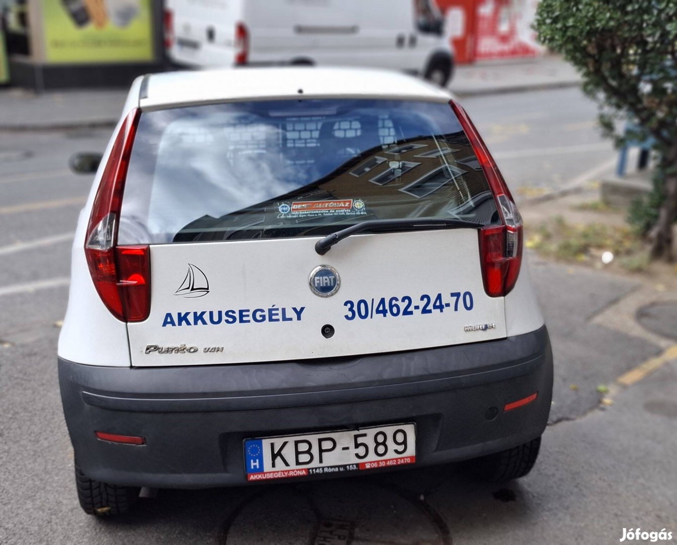 Fiat Punto Van 1,3 Jtd Kisteherautó eladó