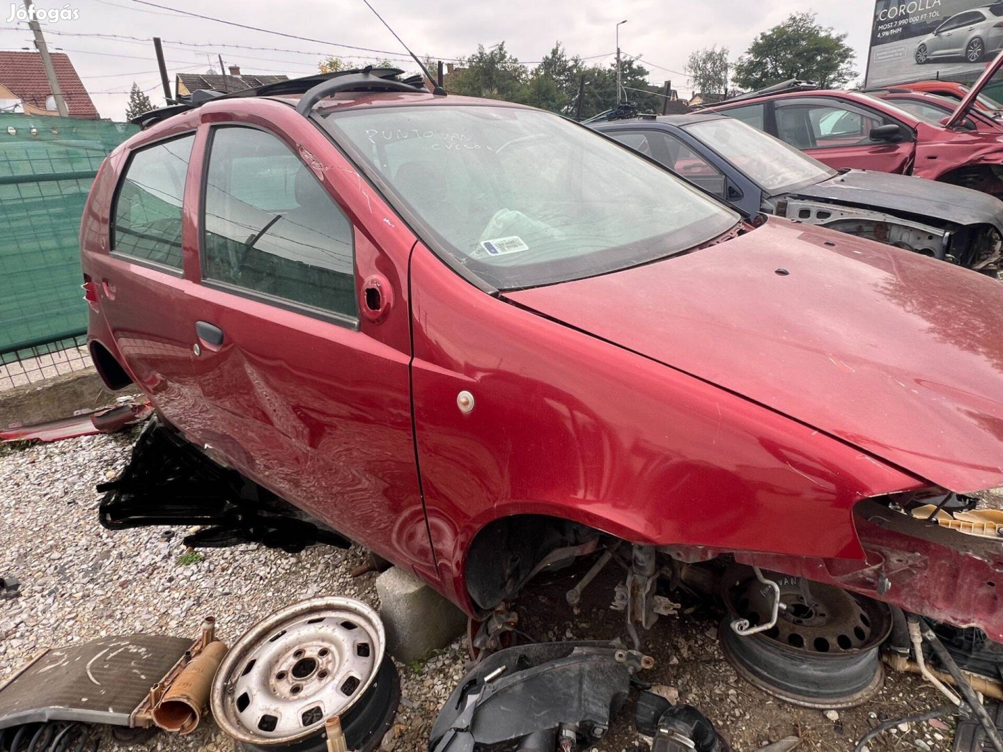 Fiat Punto alkatrészek eladó