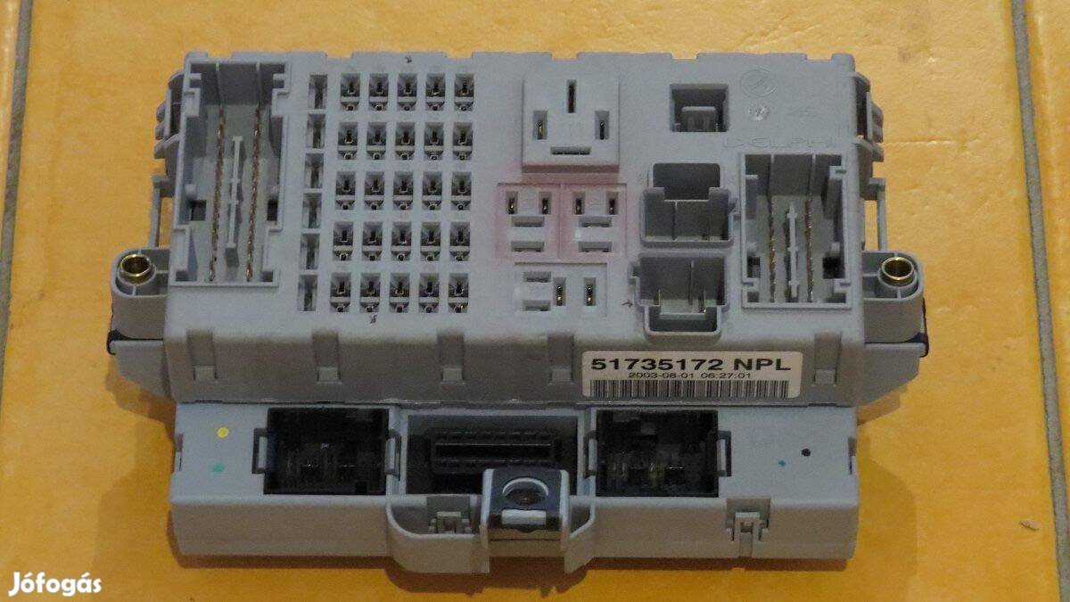 Fiat Punto biztosítéktábla BSI vezérlő