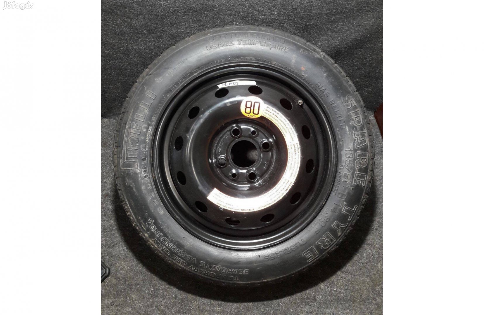 Fiat Punto gyári pótkerék