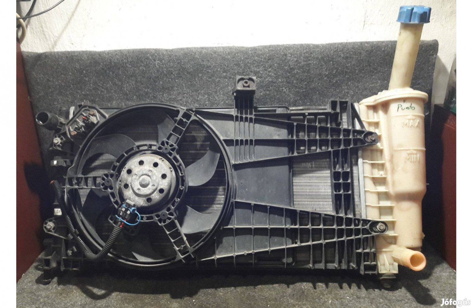 Fiat Punto komplett víz hűtőradiátor egység szett