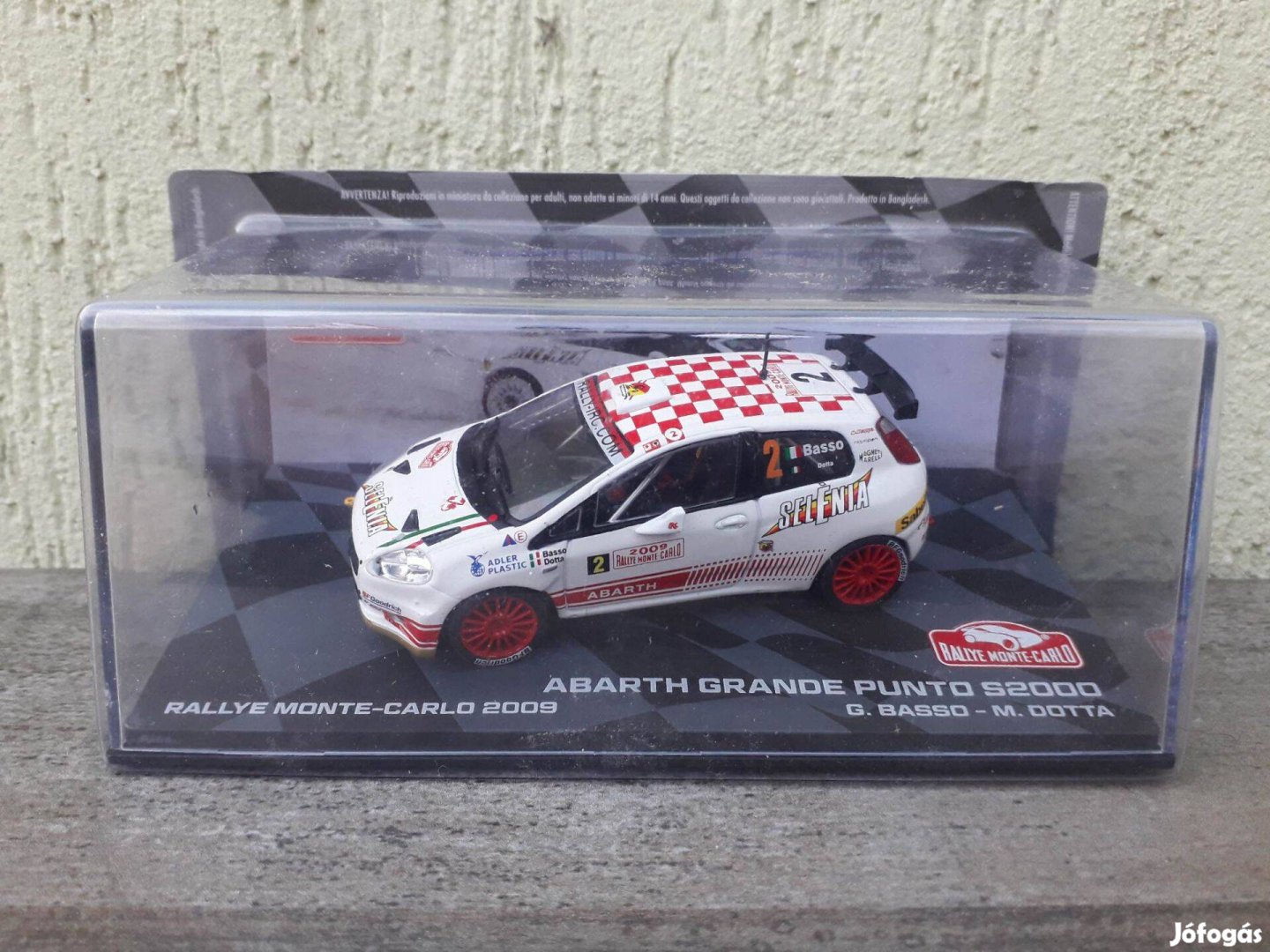 Fiat Punto rally 1:43 1/43