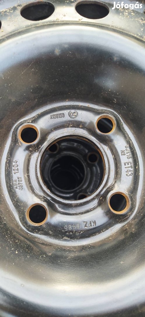 Fiat Qubo Fiorino kerék 4 db acél felni téli gumihoz 