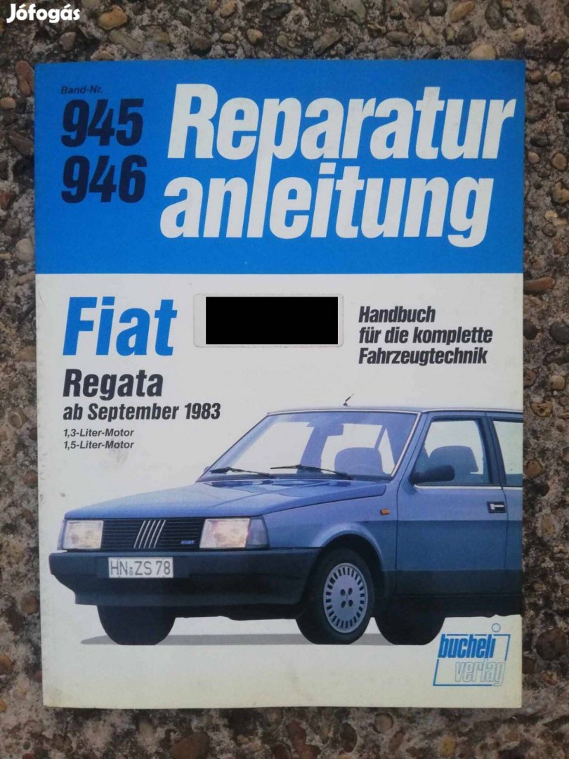 Fiat Regata szerelési könyv