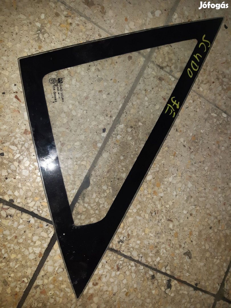 Fiat Scudo 02-06 Jobb Első Ajtó Fix Ablaküveg