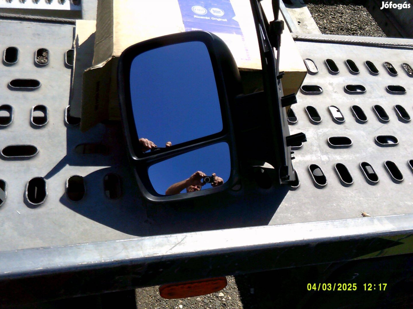 Fiat Scudo bal visszapillató tük, 9467179088