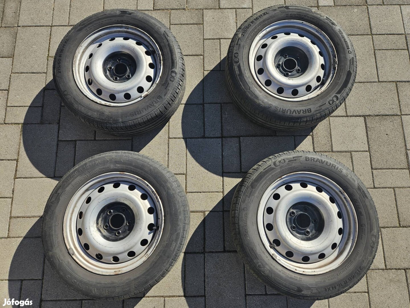 Fiat Scudo gyári lemezfelni lemez nyári gumi