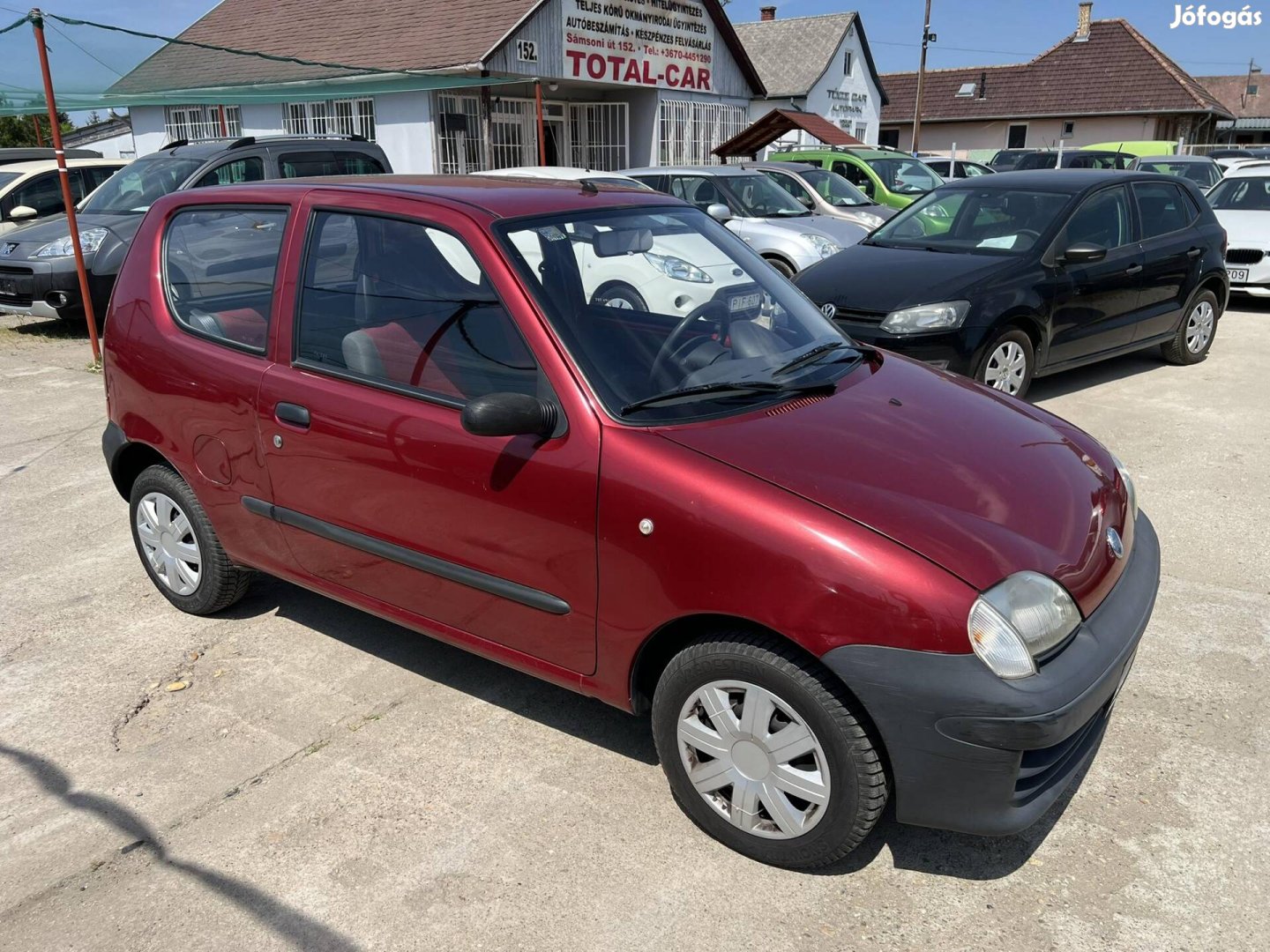 Fiat Seicento 1.1 Active Szervizkönyves.1 Tulajos