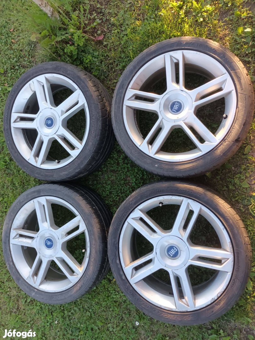 Fiat Stilo 17 colos gyári alufelni garnitúra