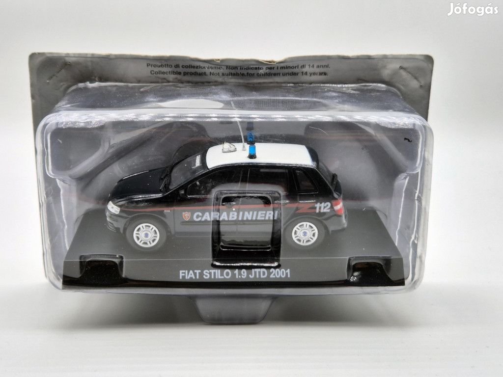 Fiat Stilo 1.9 JTD Carabinieri (2001) -  Altaya - 1:43