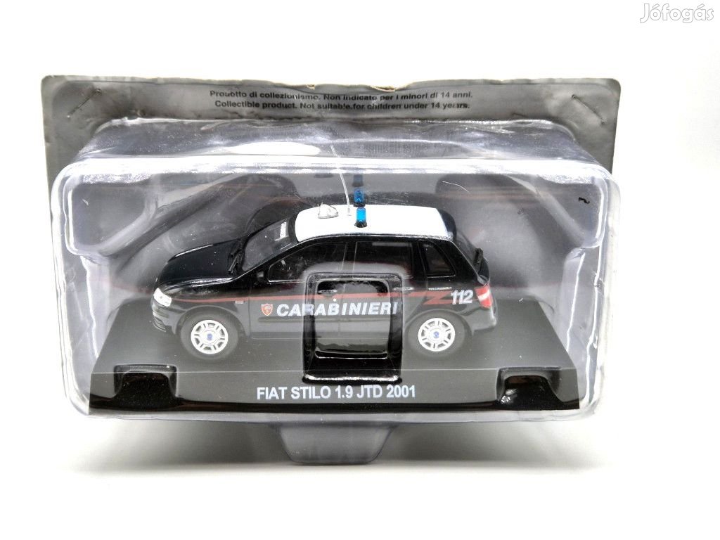 Fiat Stilo 1.9 JTD Carabinieri (2001) -  Altaya - 1:43