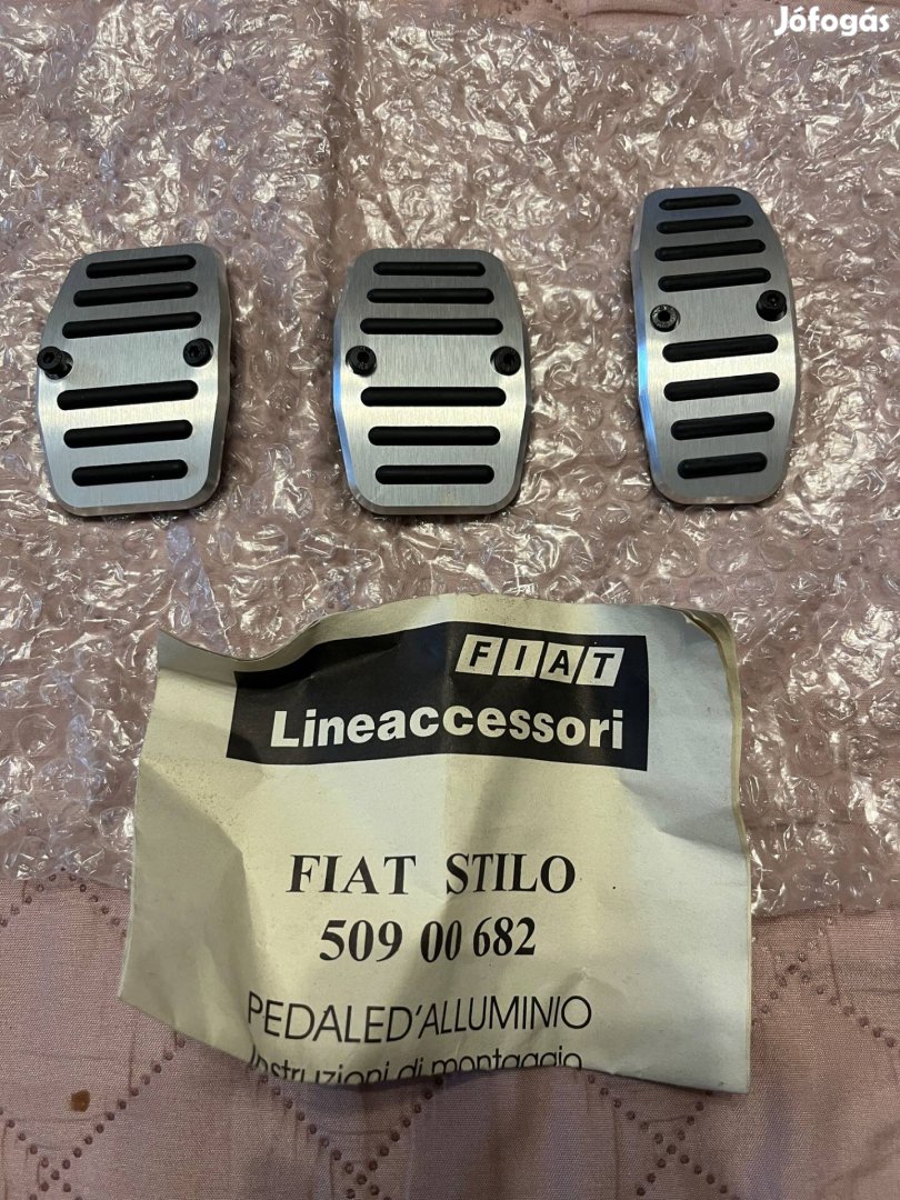 Fiat Stilo alumínium pedalsor