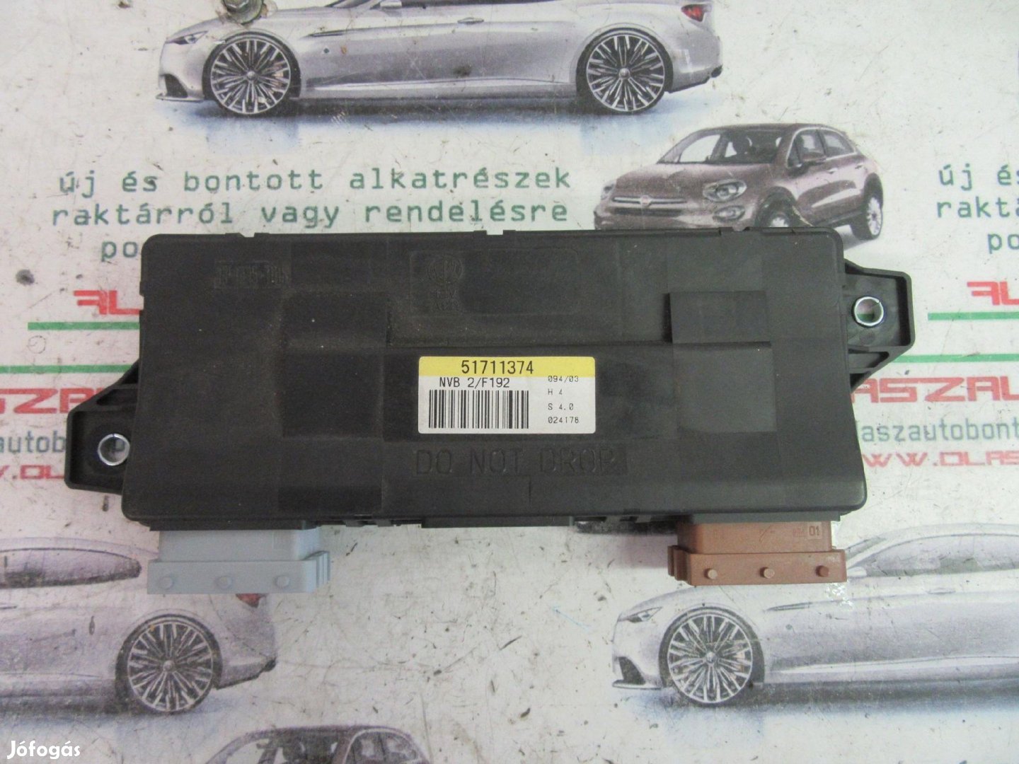 Fiat Stilo hátsó, elektromos ablakemelő vezérlő 51711374