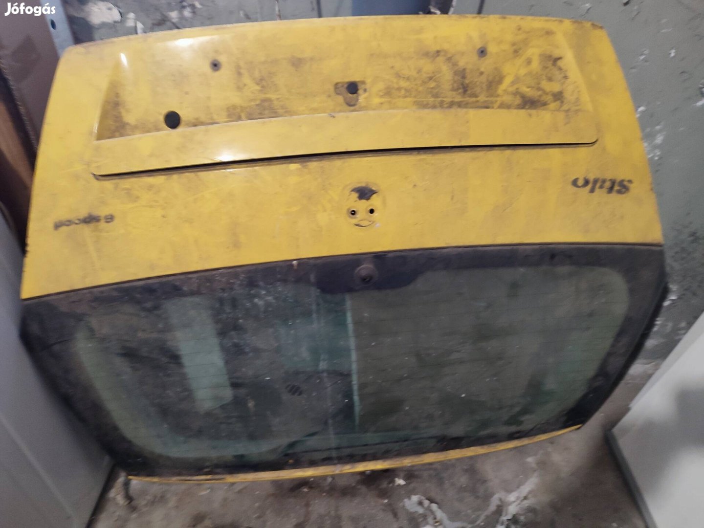 Fiat Stilo hátsó ajtó+üveg 