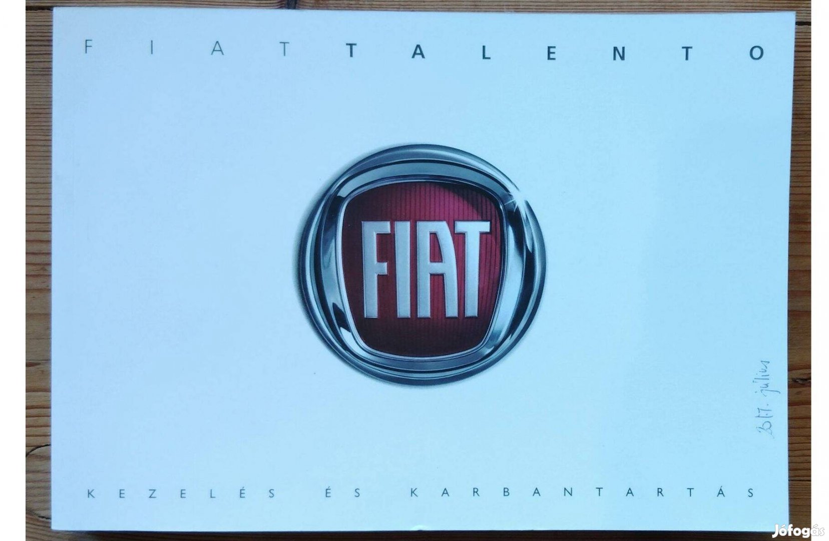 Fiat Talento Kezelés és Karbantartás (2017-)