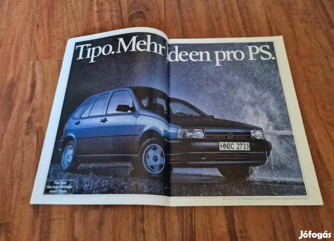 Fiat Tipo Prospektus 1990 Abarth Kiegészítőkkel 32 oldal