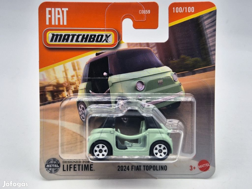 Fiat Topolino (2024) - 100/100 - bliszteres  -  Matchbox - 1:64