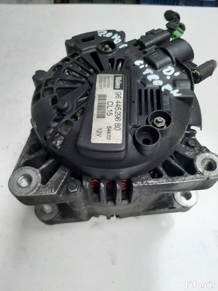Fiat Ulysse II 2.0 16V JTD generátor 9644529680