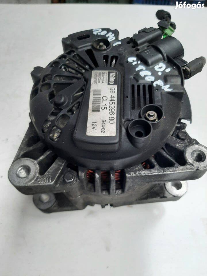 Fiat Ulysse II 2.0 16V JTD generátor 9644529680