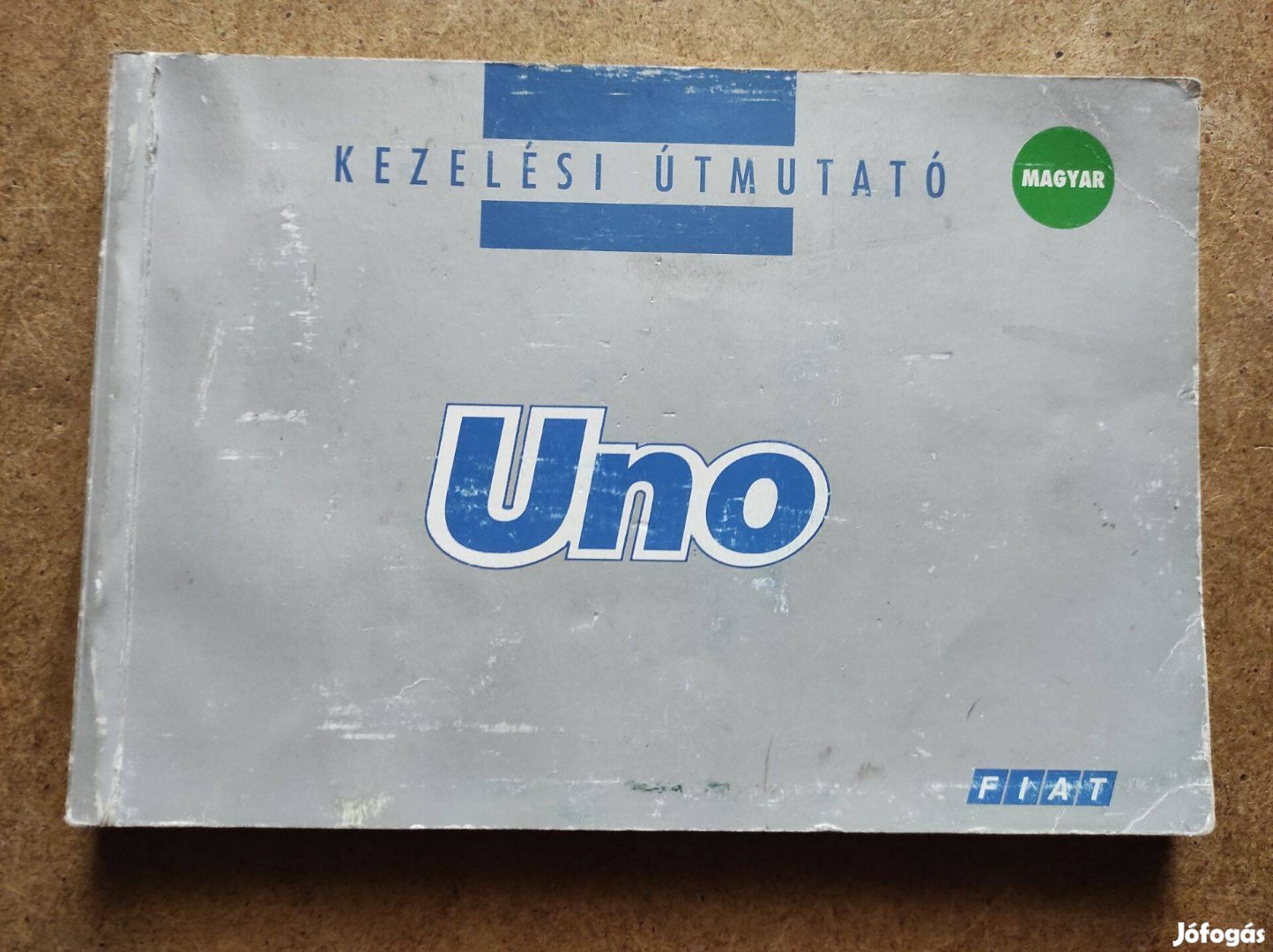 Fiat Uno kezelési utasítás,