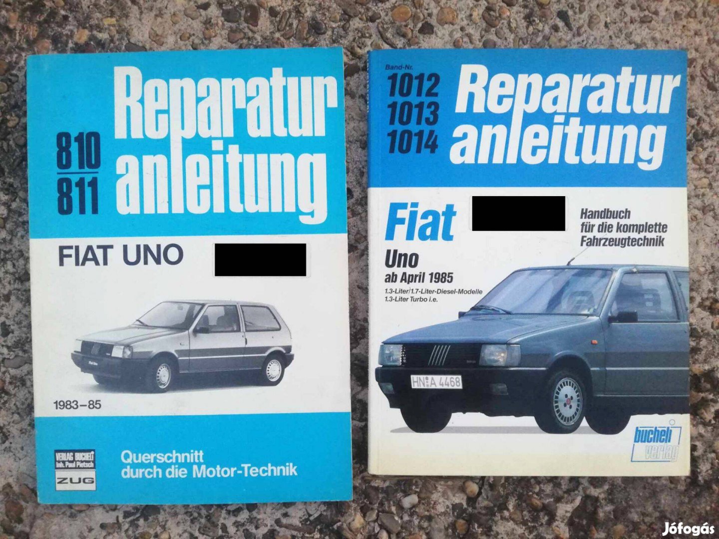 Fiat Uno szerelési könyvek