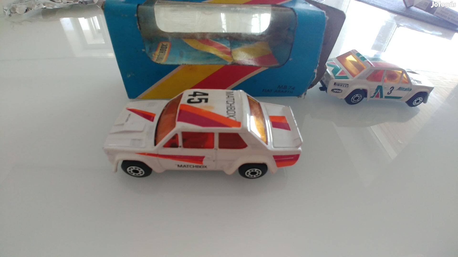 Fiat abarth dobozos matchbox