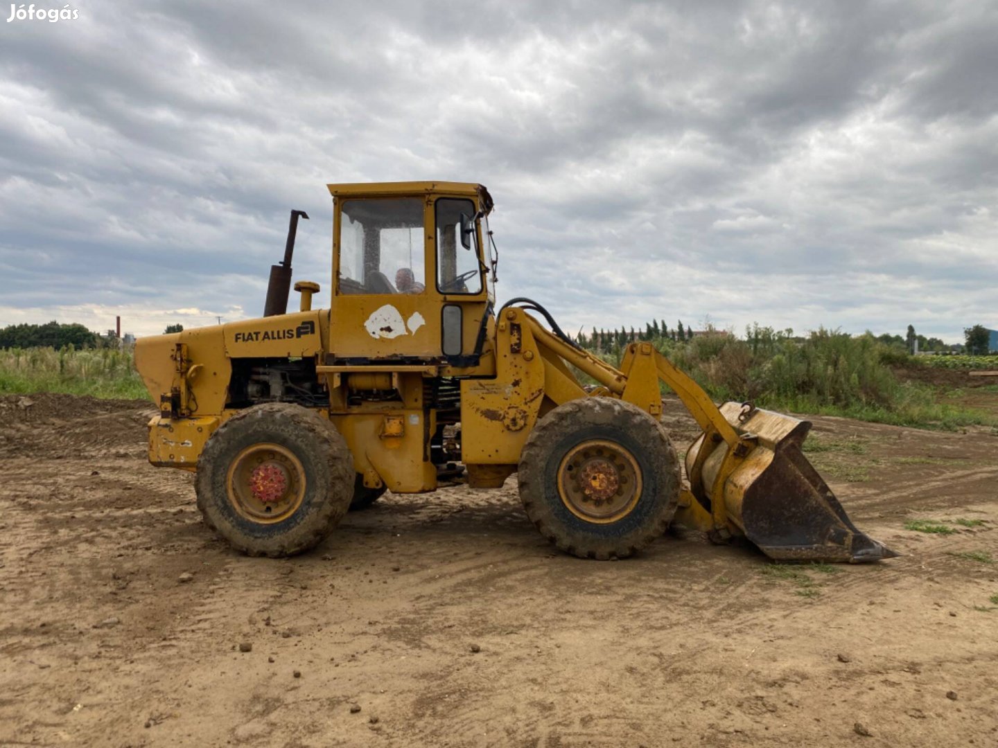 Fiat allis homlokrakó