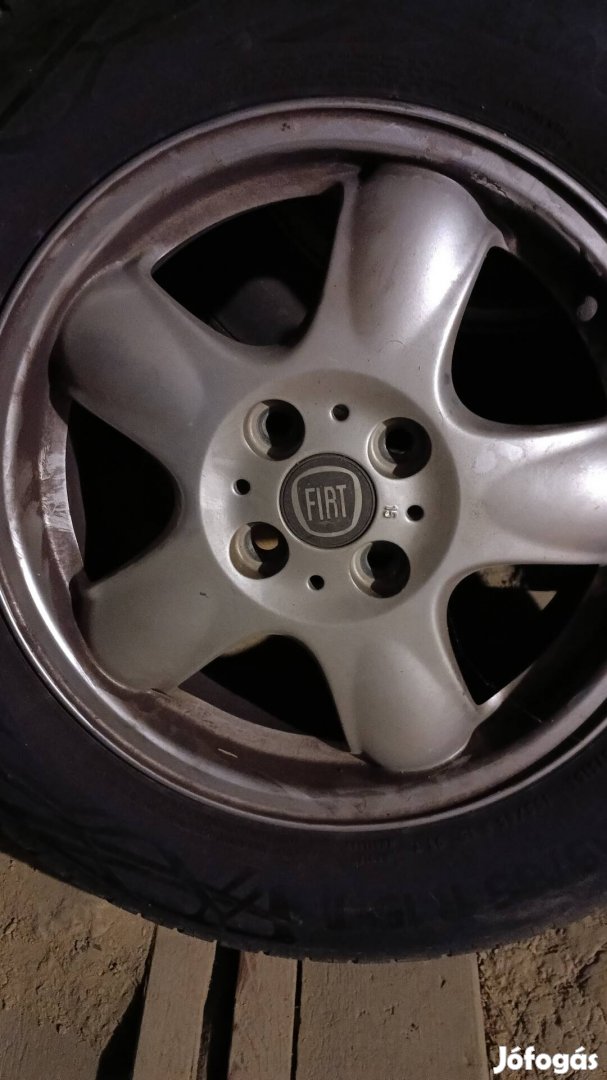 Fiat alufelni 15"  4 darab 