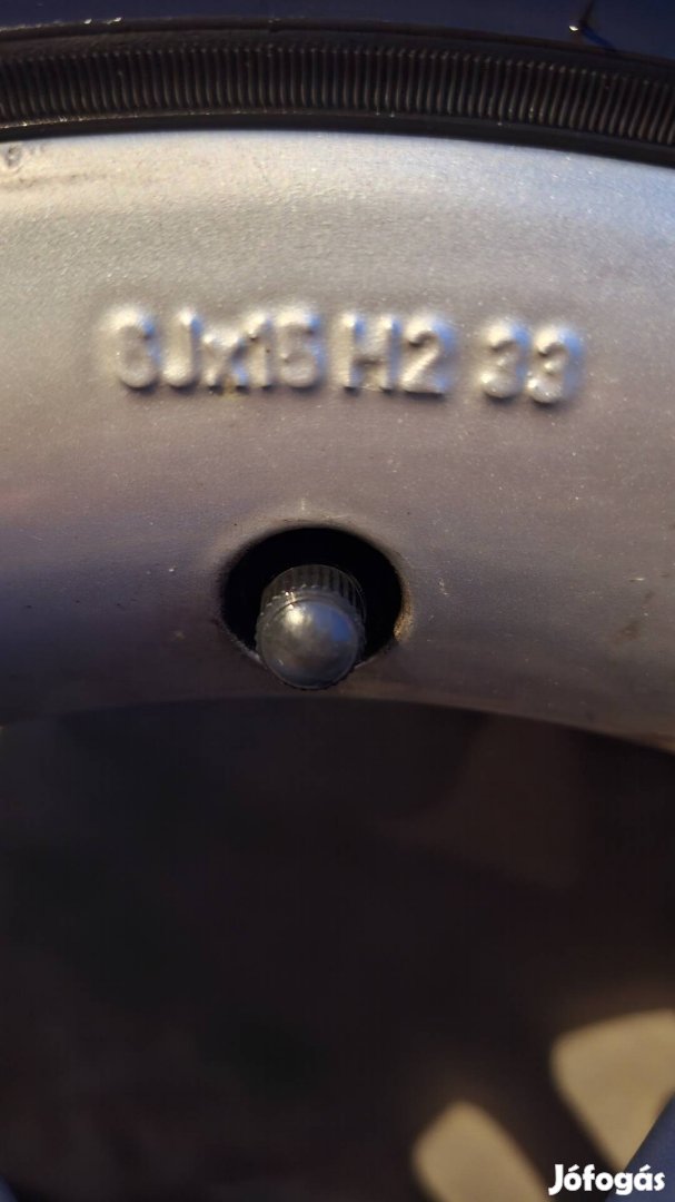 Fiat alufelni 15", 4x98, nyári gumival