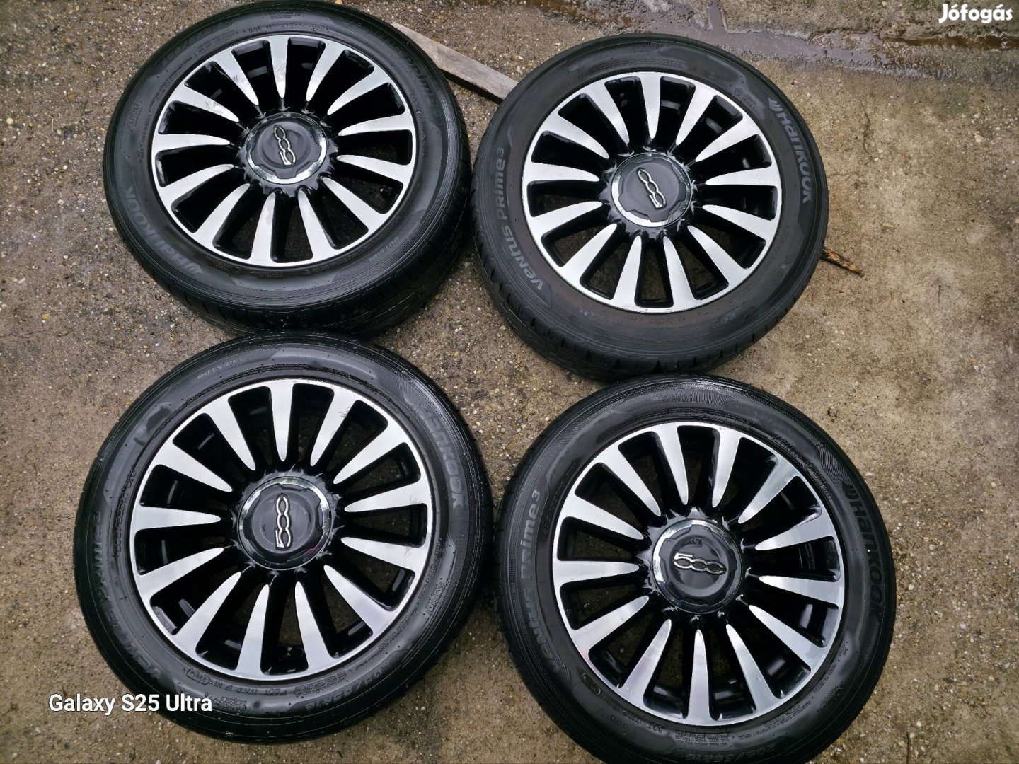 Fiat alufelnik nyárigumikkal 5x98 205/55R16 