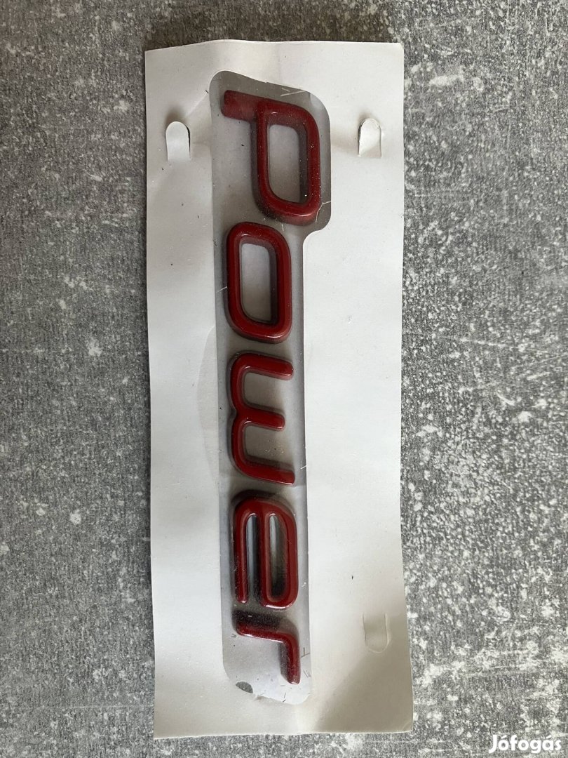 Fiat ducato power embléma gyári új