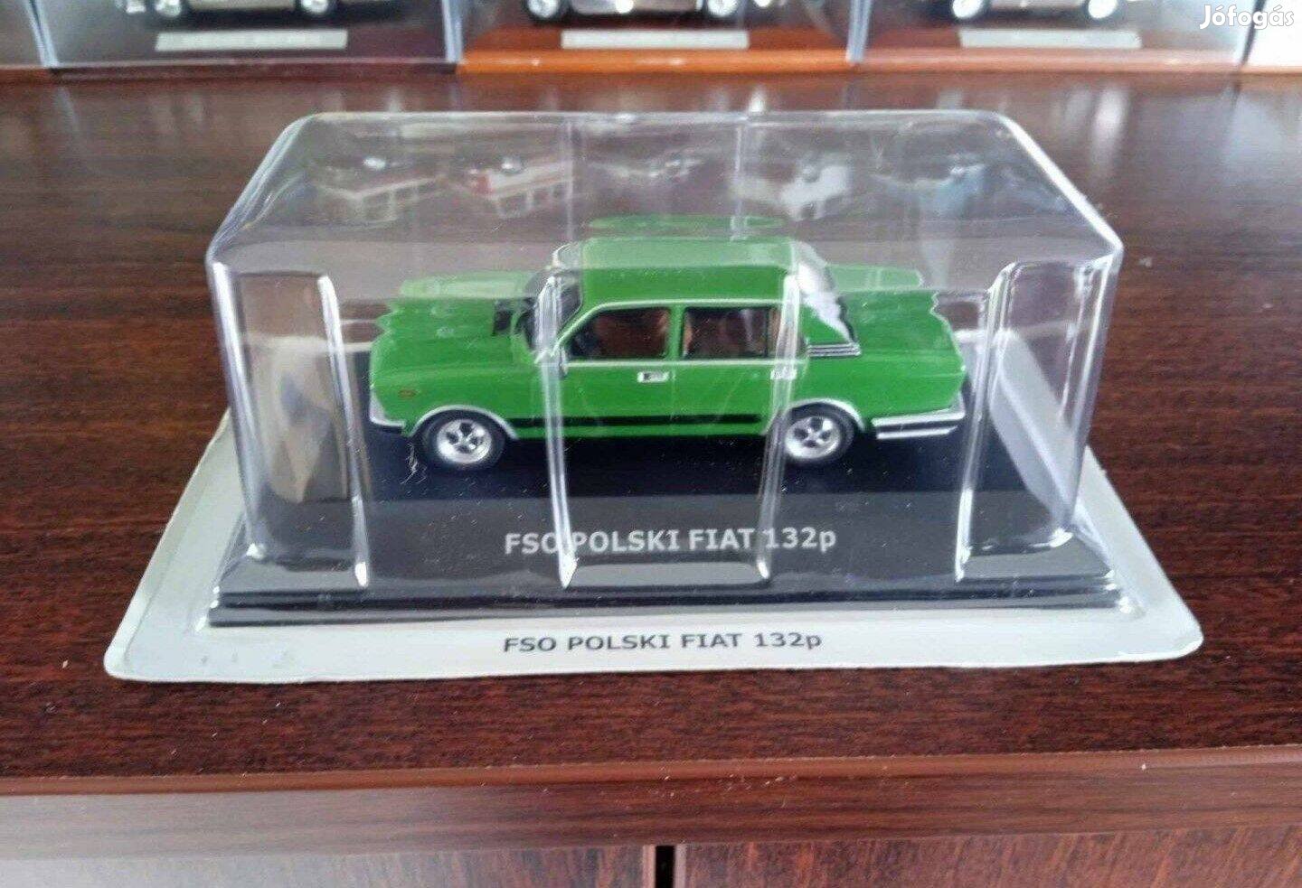 Fiat polski 132p FSO kisauto modell 1/43 Eladó