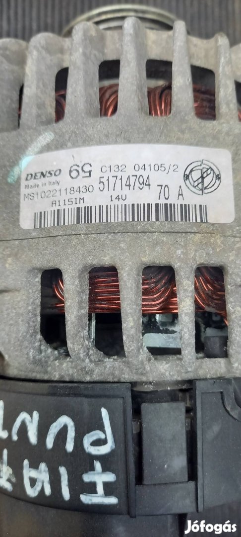 Fiat punto 1.2 klímás generátor 