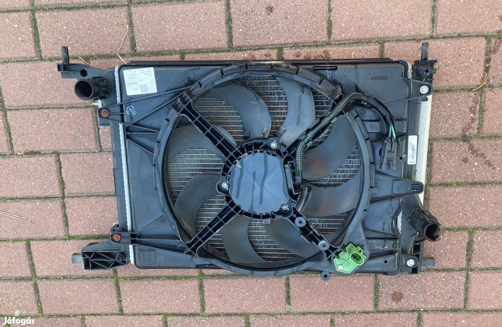 Fiat tipo hűtősor, vízhűtő, klímahűtő, ventilátor