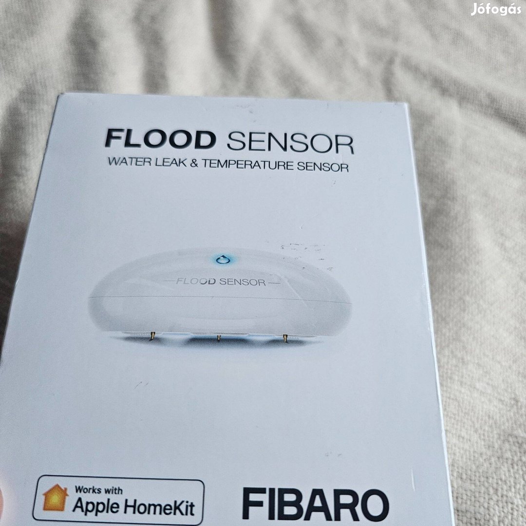 Fibaro vízszivárgás érzékelő Zwe új dobozos