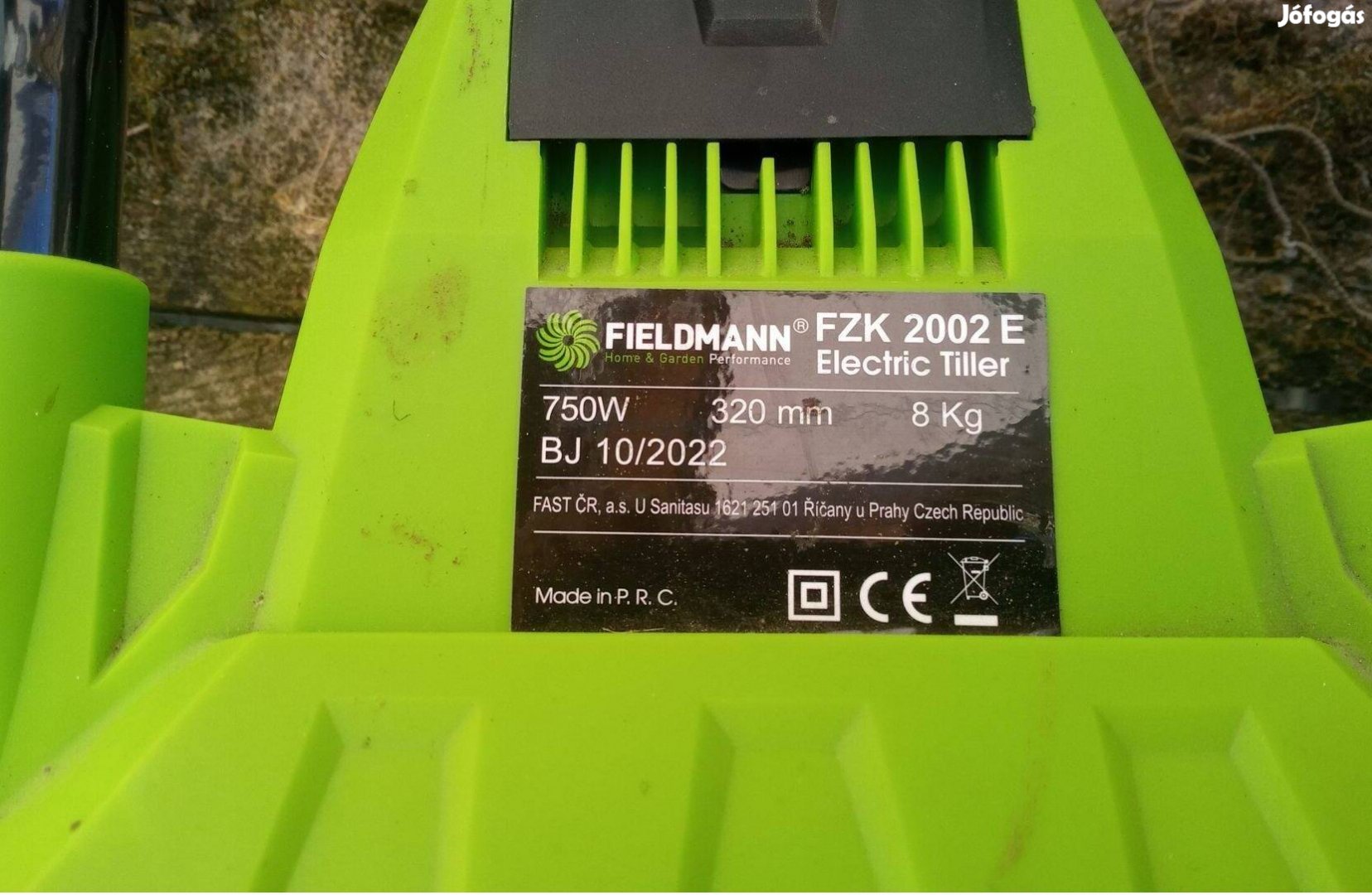 Fieldmann FZK 2002-E rotációs kapa
