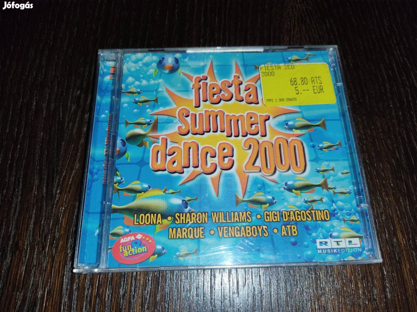 Fiesta Summer Dance 2000 (2CD)(Loona,Masterboy, Alice Deejay, ATB)